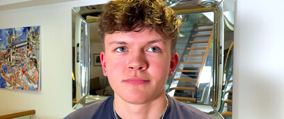 Young Handsome Teen gets Manhandled & his Hard Uncut Cock Shoots Cum!
