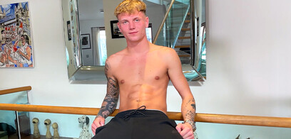Young Straight Teen Wanks his Uncut Cock & Squirts a Huge Load of Cum!