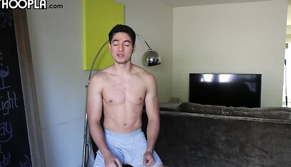 Fit Jock Lucas Garza JERKS His Uncut COCK
