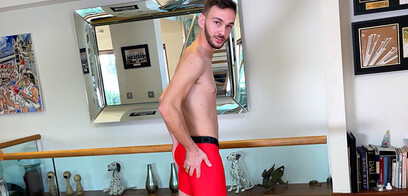 Straight Young Footballer Wanks his Hard Uncut Cock & Shoots a Big Load of Cum!