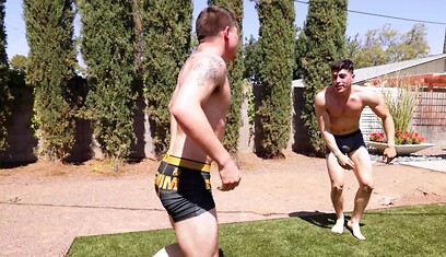 Chase Arcangel & Kendrick Driver Wrestle