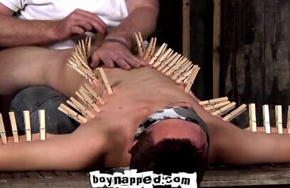 Blindfolded and Pegged